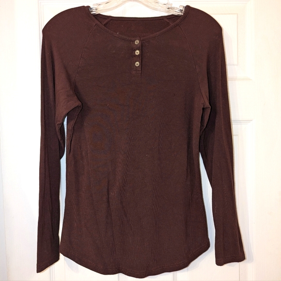 Alpha Forward Henley Long Sleeve - Picture 1 of 3
